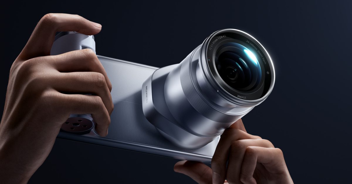 Huawei’s Mate 90 Pro Max says ‘why not’ and just lets you add an entire camera