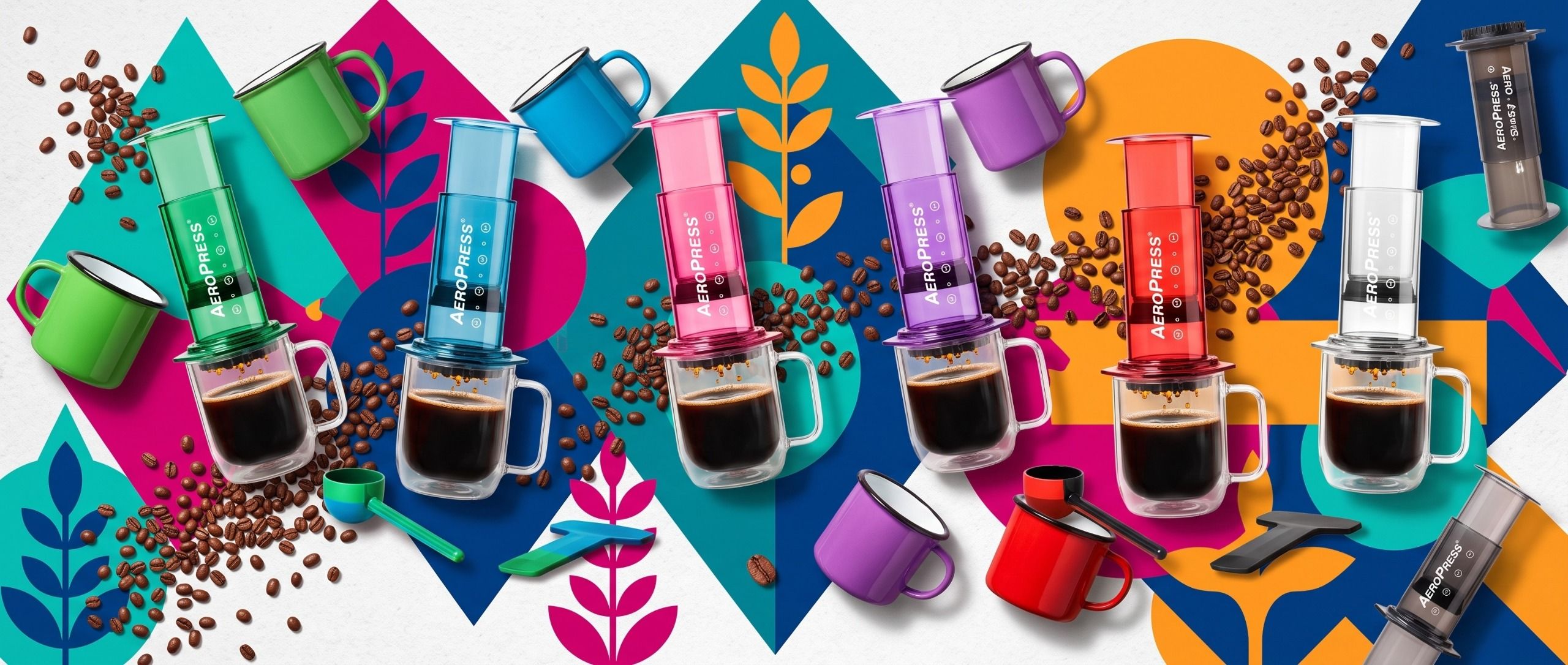 The whole rainbow of AeroPress coffee makers is on sale for Amazon Prime Day — which one is your favorite?