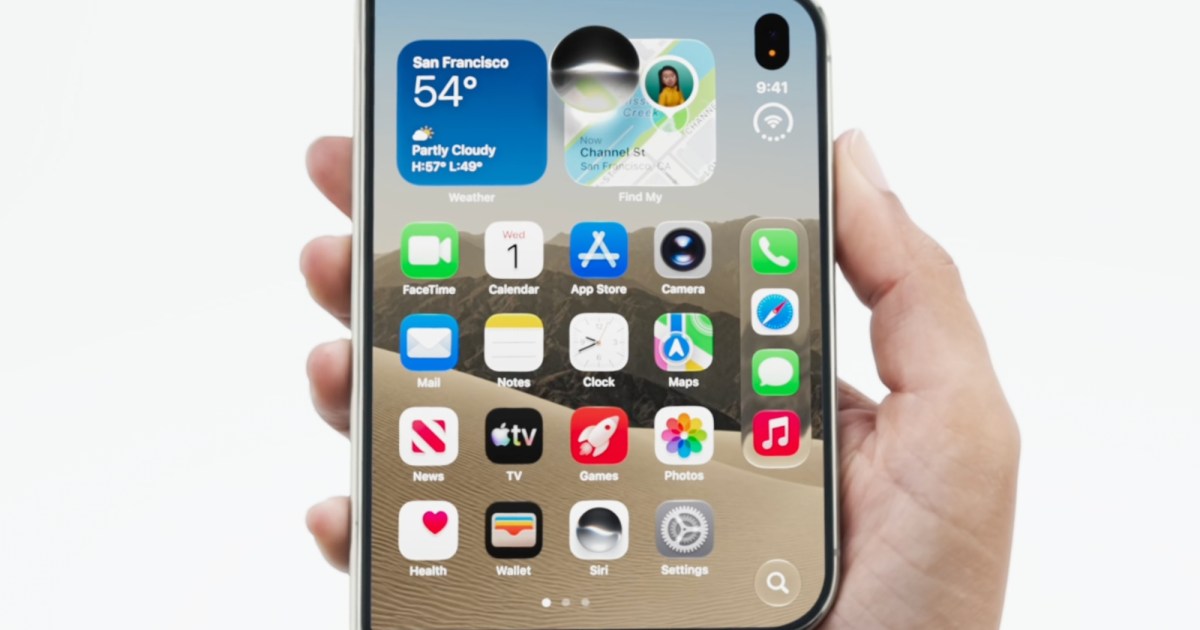 Apple is exploring ways to make Safari websites less cramped on its foldable iPhone
