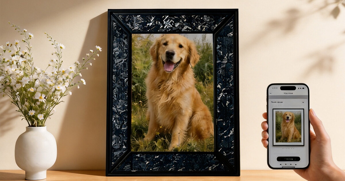 Light-powered ePaper screen adds art to your wall without a charger