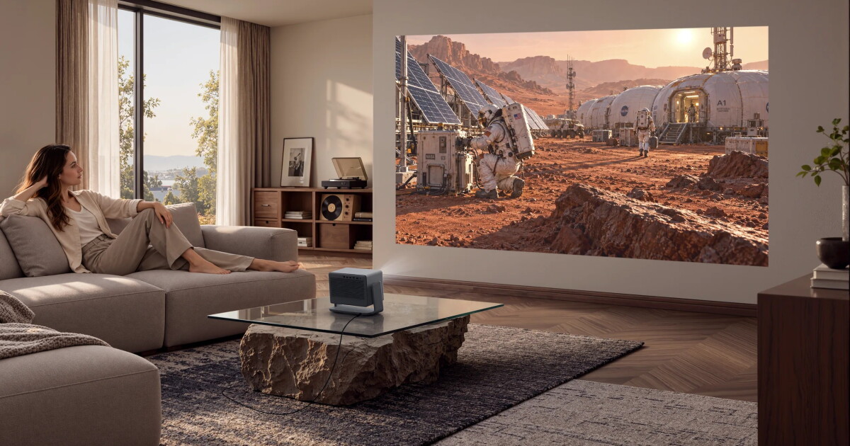 RGB laser projectors bring 4K at 120 Hz to movies, sports and games