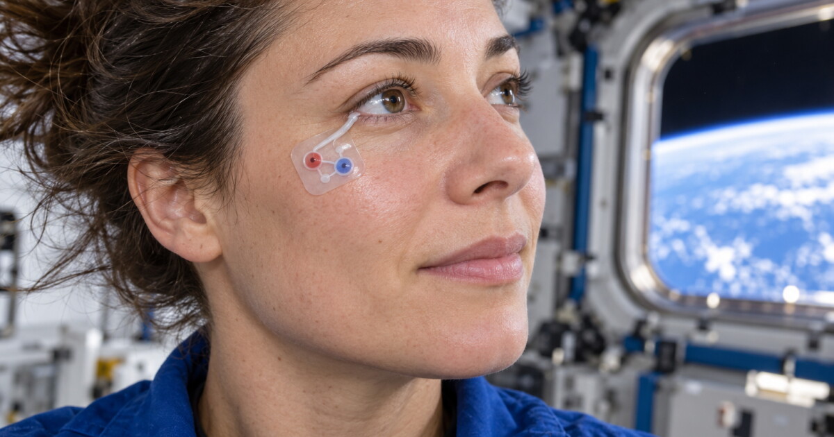 Wearable astro patch aims to deliver eyedrops in zero gravity