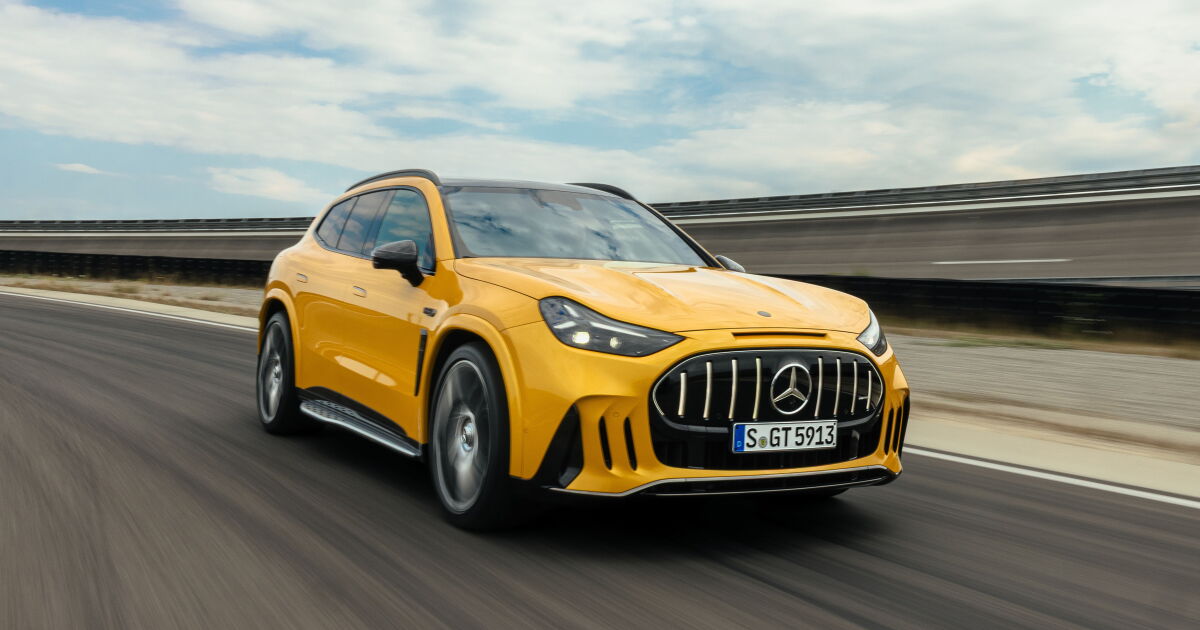 Mercedes-AMG GT SUV looks to outsprint its electric rivals