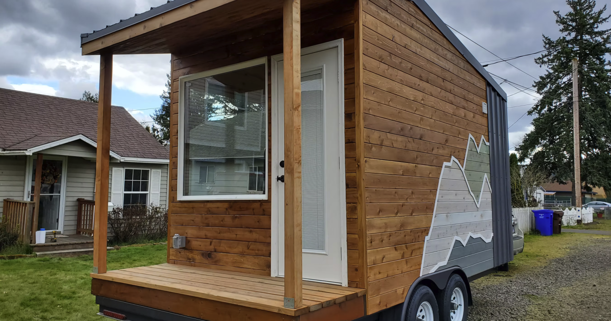 Ultra-small tiny house is built for life on the move