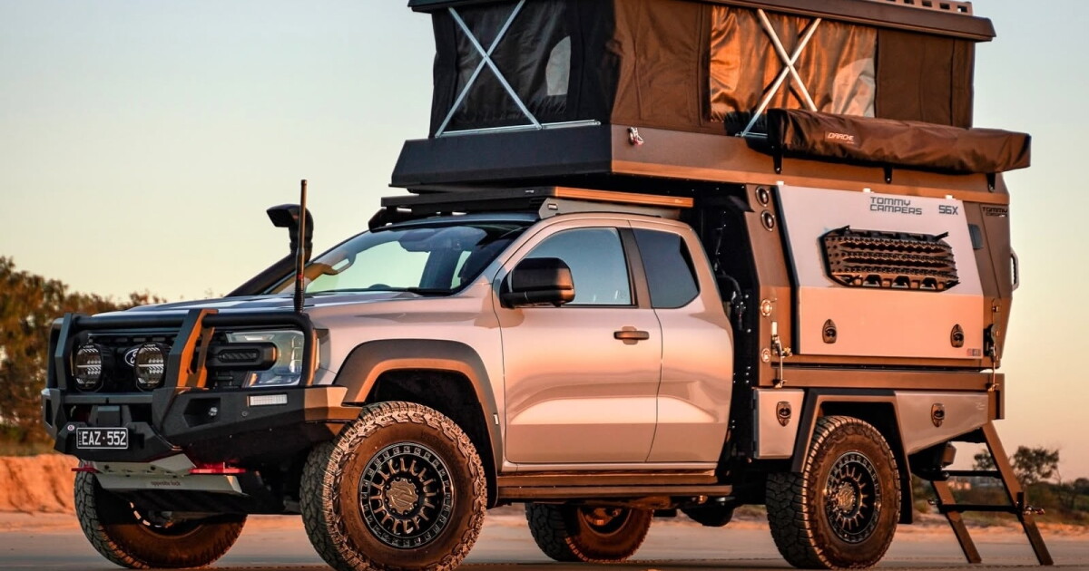 Vicious slash-door Ford Super Duty camper will ignite US in fiery envy