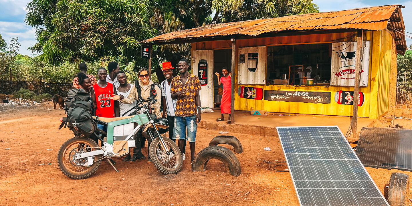 Meet the First Woman to Cross Africa by Electric Motorcycle