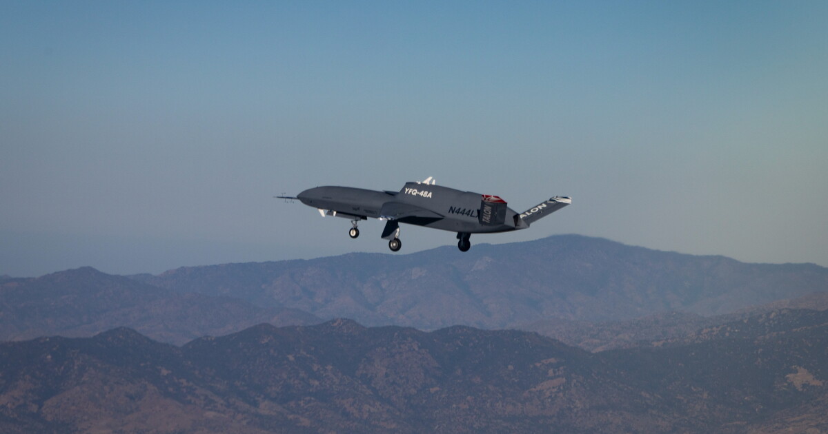 Blue Talon packs high-level stealth in low-cost Loyal Wingman