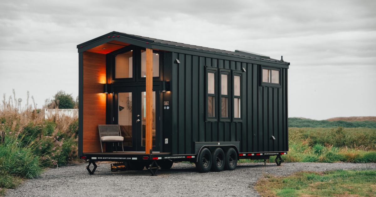 30-ft-long tiny house brings comfort to compact living on wheels