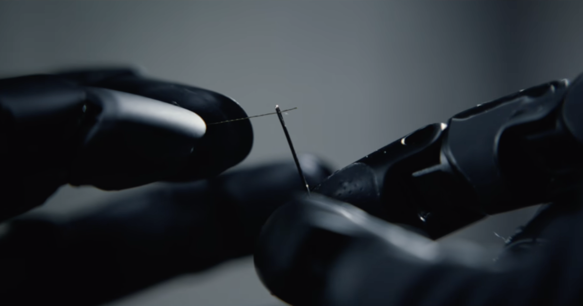 Video: Dexterous robot hand learns the delicate art of silk embroidery