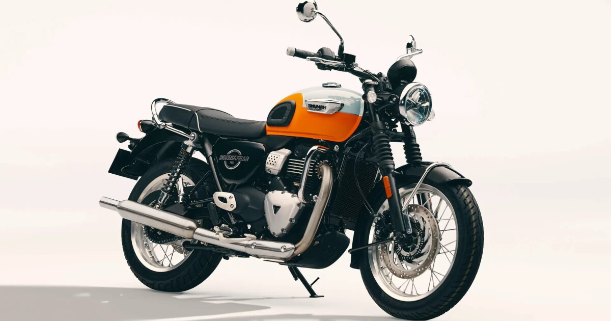 Triumph shrinks its iconic Bonneville to a 400