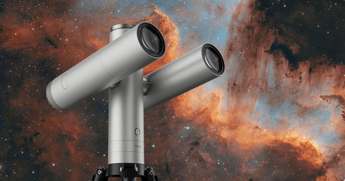 Double-barrel smart telescope lets you swap optics like camera lenses