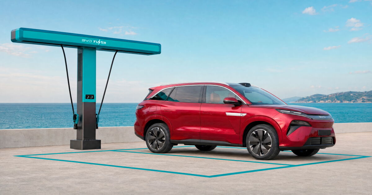 BYD’s flagship e-SUV packs insane 9-minute flash charging