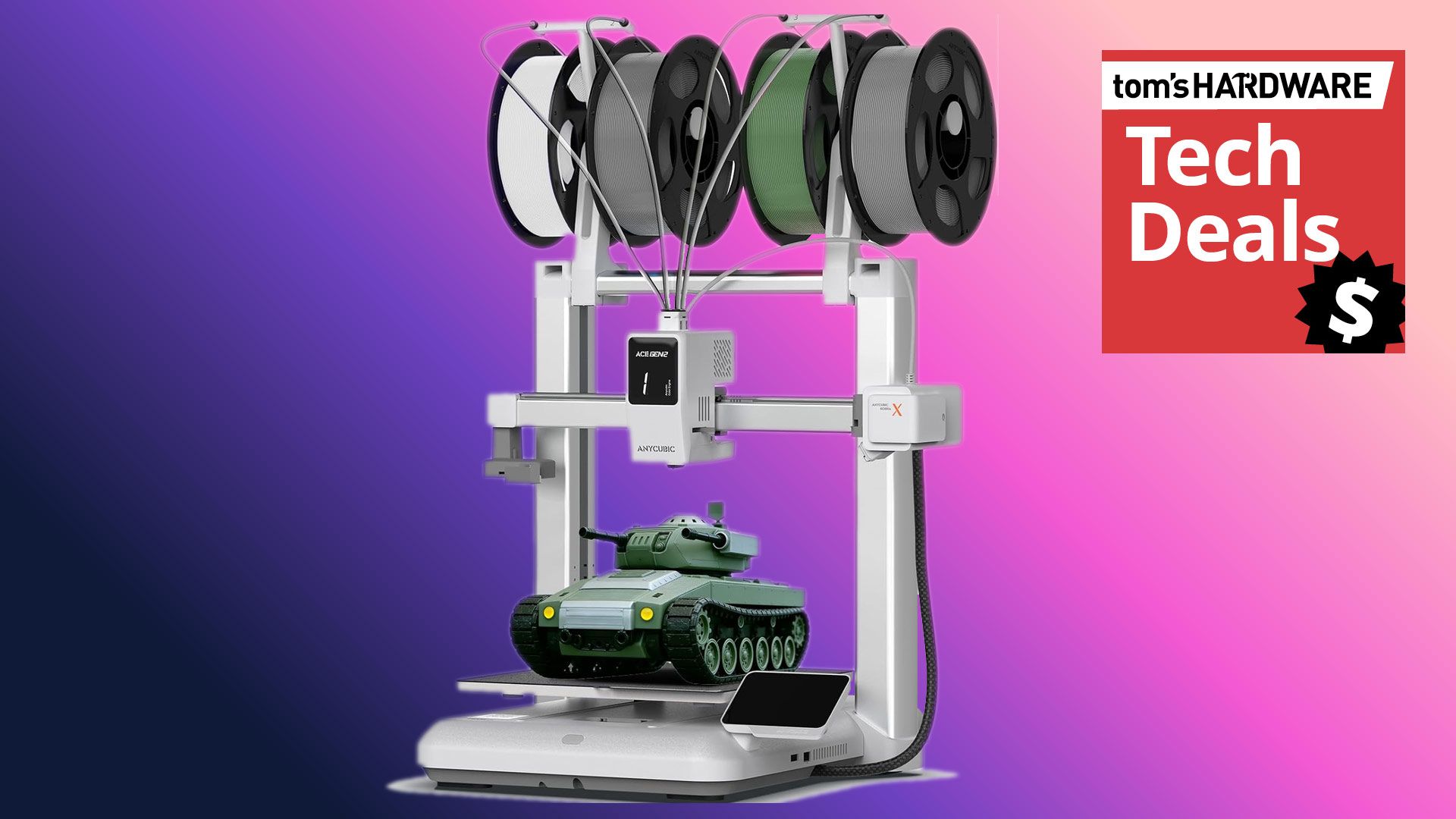 Anycubic’s award-winning 3D printer hits all-time low pricing — Kobra X is an excellent, entry-level four-color printer that’s now just $299.99 for Amazon Prime members