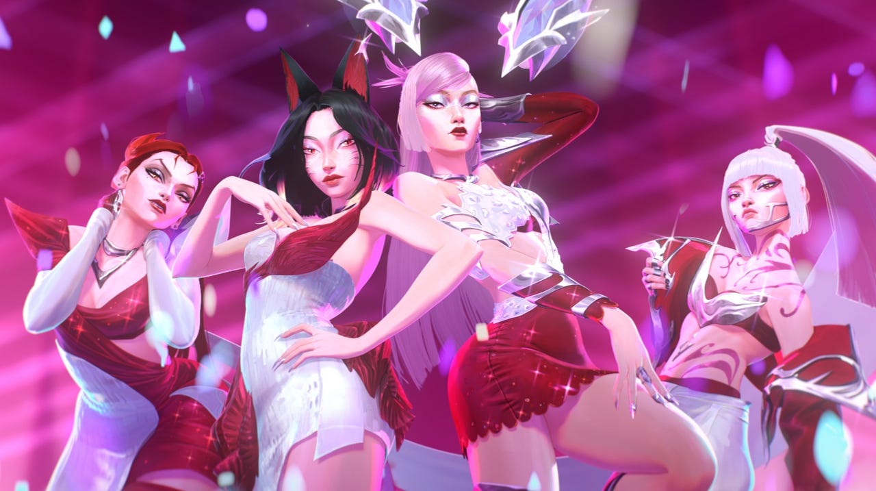 League of Legends Virtual K-Pop Group K/DA Reemerge After 6 Years of Silence With New Single and Music Video From the Makers of Arcane