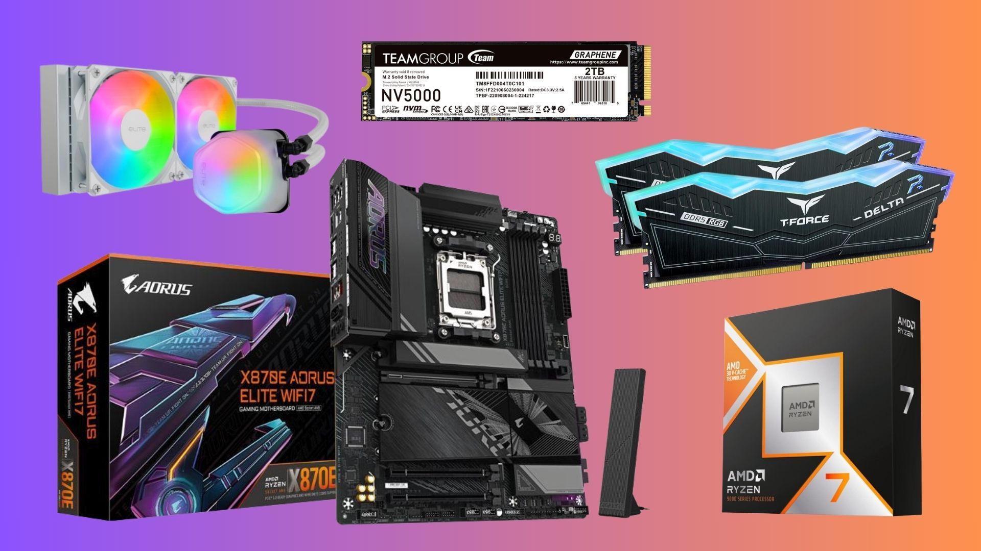 Offset extortionate memory pricing with 32GB of DDR5-6000 RAM for $151 with this 9800X3D bundle — combo also features an X870E mobo, AIO cooler, Onimusha game, and a 2TB SSD