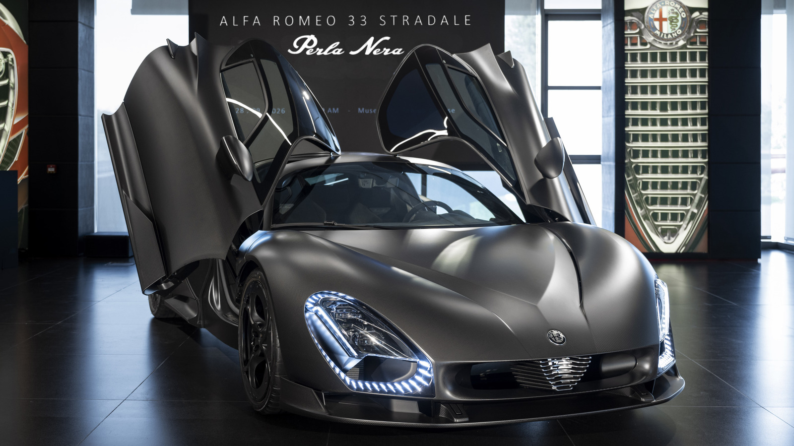 Alfa Romeo’s New One-Off Supercar Is A Carbon Fiber Work Of Art – SlashGear