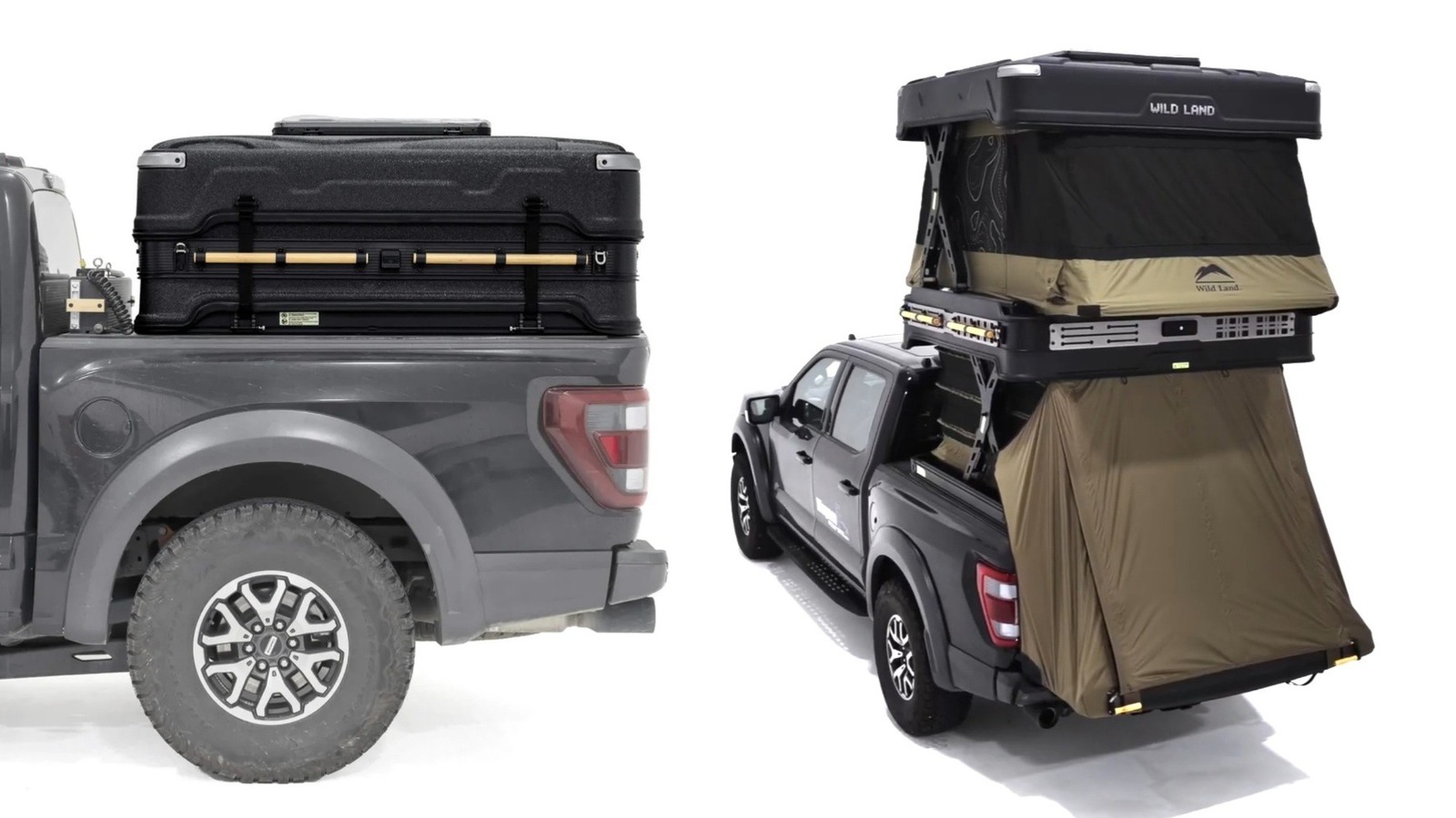 Truck Bed Add-On Could Convert Your Pickup Into A Camper At The Press Of A Button – SlashGear