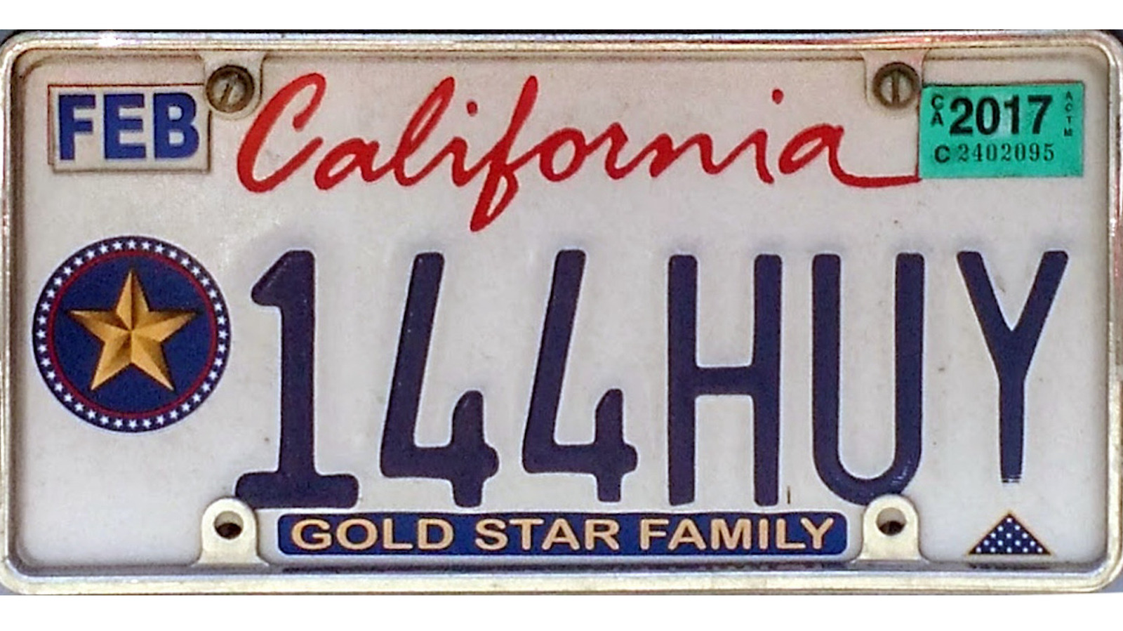 What Does A Gold Star Mean On A License Plate? – SlashGear