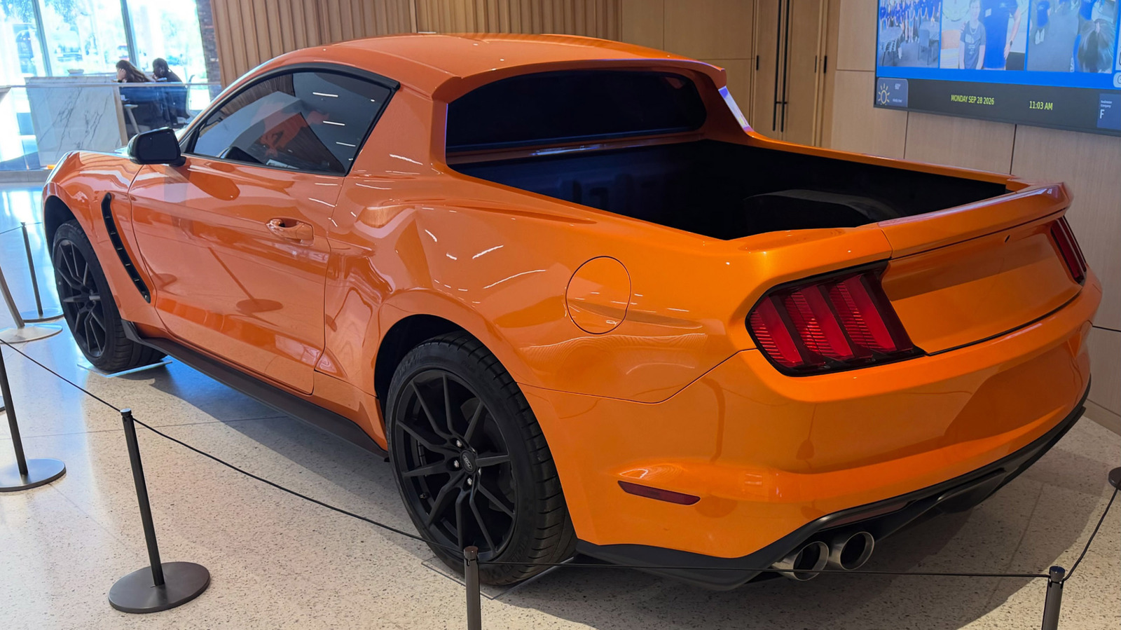Ford Sliced A Mustang Into A Ute And Kept It In The Shadows – CarScoops
