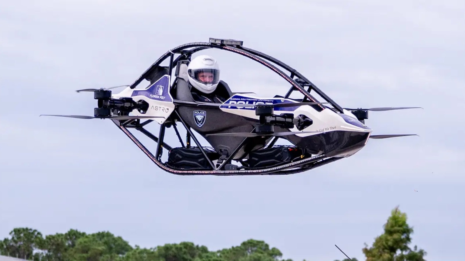 Manned Drone That Sounds Like Angry Wasps Is Latest Police Toy Patrolling Florida College Campus – CarScoops