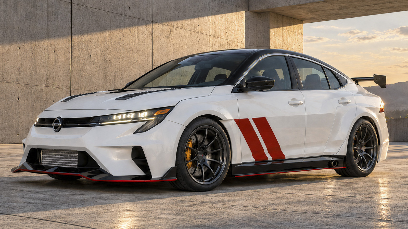 Nissan’s SEMA Sentra Spec-V Implies The Brand Still Cares About Small Car Performance – CarScoops