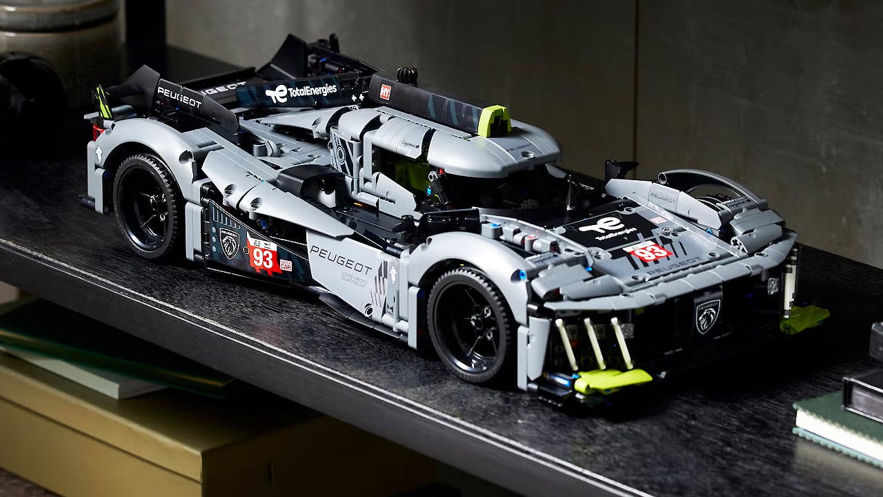 Save 30% Off the LEGO Technic Peugeot Hybrid Hypercar With Glow in the Dark Elements During the October Prime Day Sale