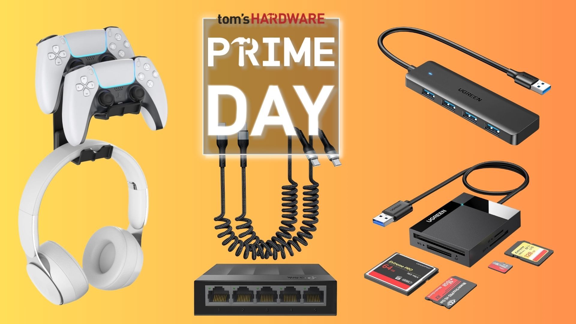 13 tech bargains for only $13 or less to upgrade your desktop PC setup — add connectivity, spruce up your PC, or clear space on your desk