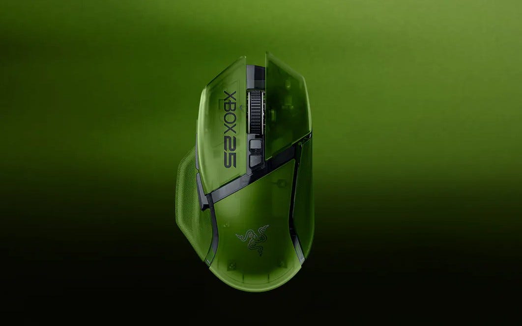 Razer Announces 3 Translucent Green Peripherals to Mark Xbox’s 25th Anniversary