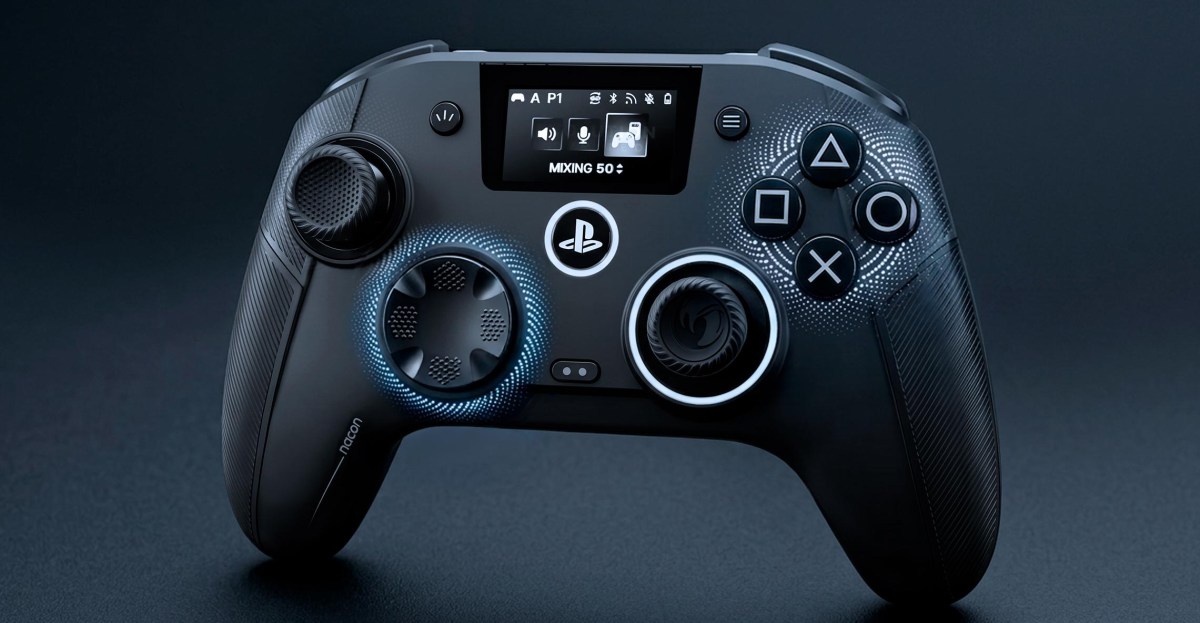 Nacon’s new PS5 controller can mix audio from your phone and console