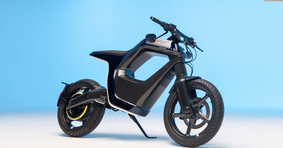 This new electric motorcycle with a giant hole in it wants to change how you ride