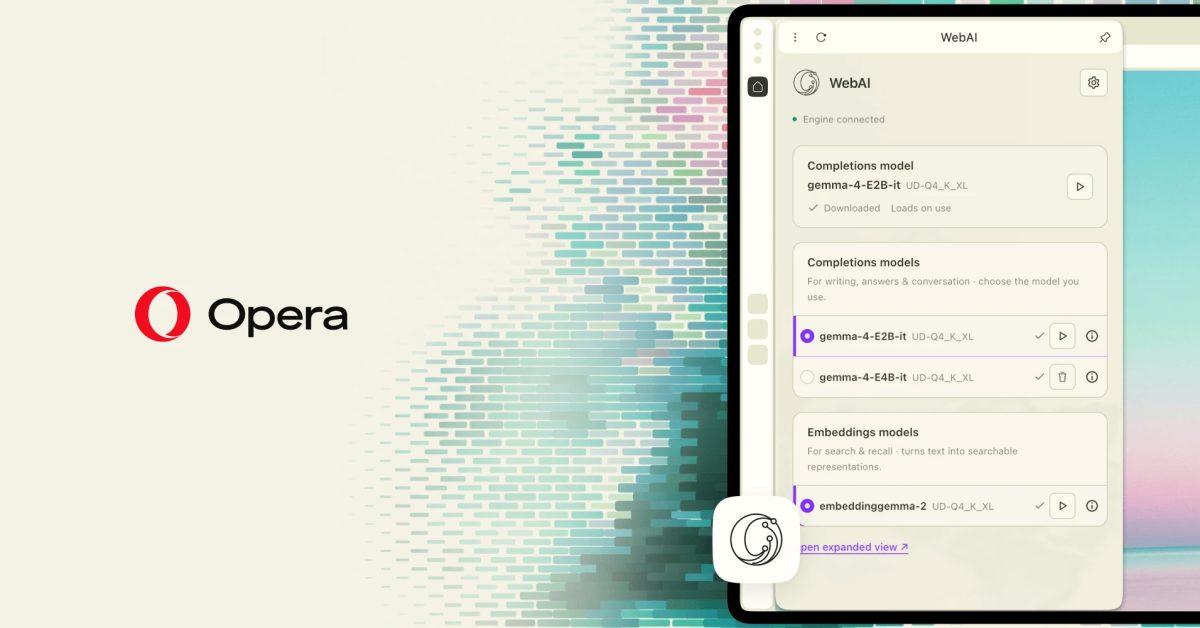Opera One now lets Mac users run Apple’s AI model directly in the browser – 9to5Mac