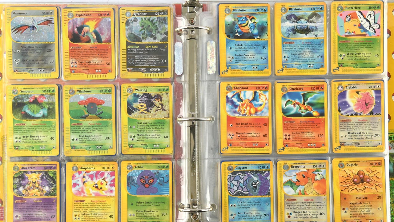 ‘Jaws Hit the Floor’ at Auction House as Retired Decorator Sells Pokémon Cards for $2 Million