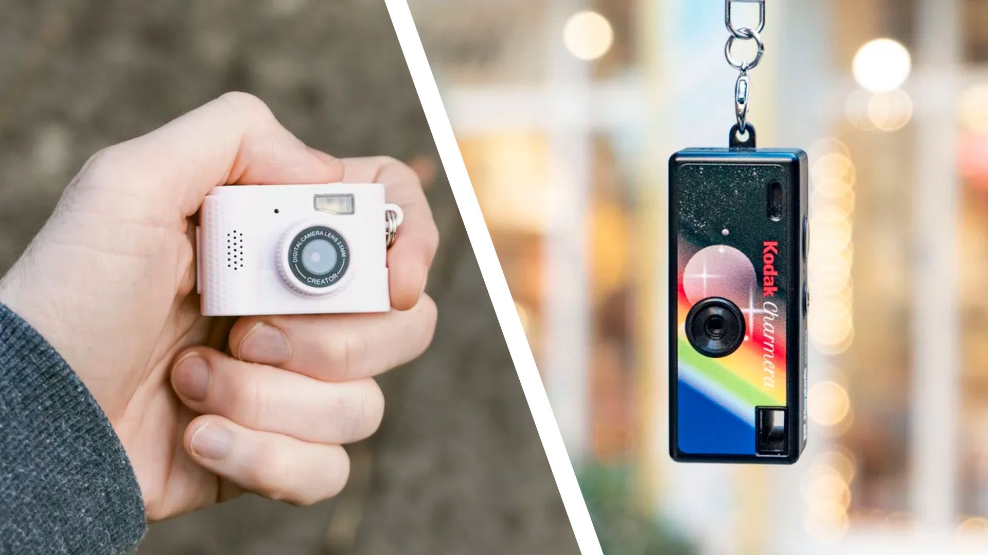 Original and Millennium editions of the viral Kodak Charmera get Amazon price cut and same day delivery, but I’d buy this other miniature keychain camera on sale for the price of a movie ticket instead