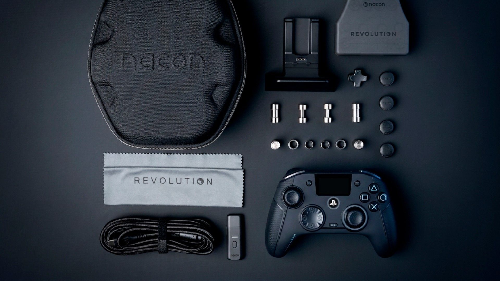 Nacon is launching the first-ever PS5 controller with an interactive screen and charging dock