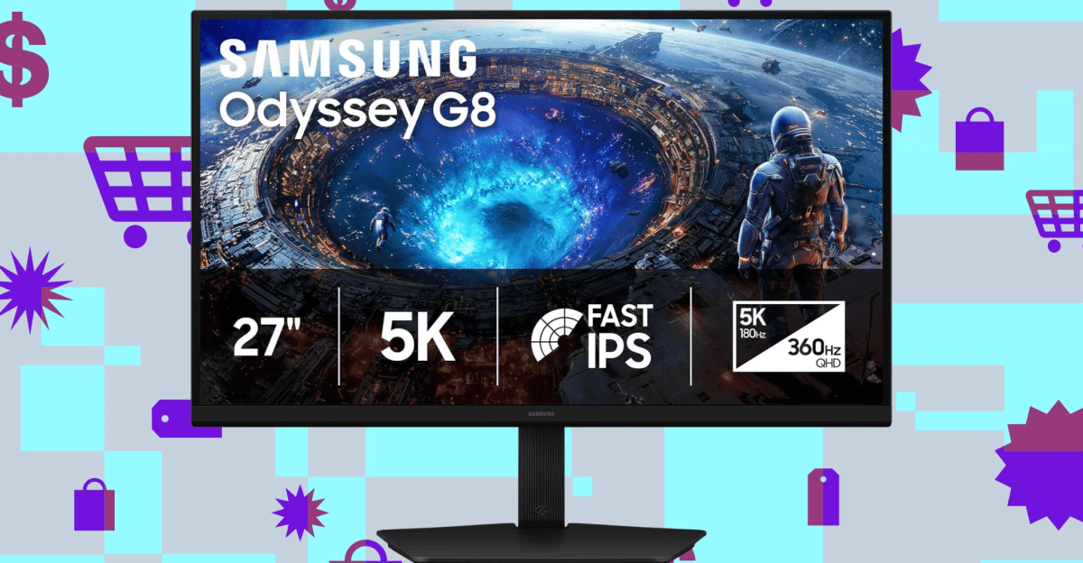 Samsung’s 5K monitor has good gaming chops and a great price