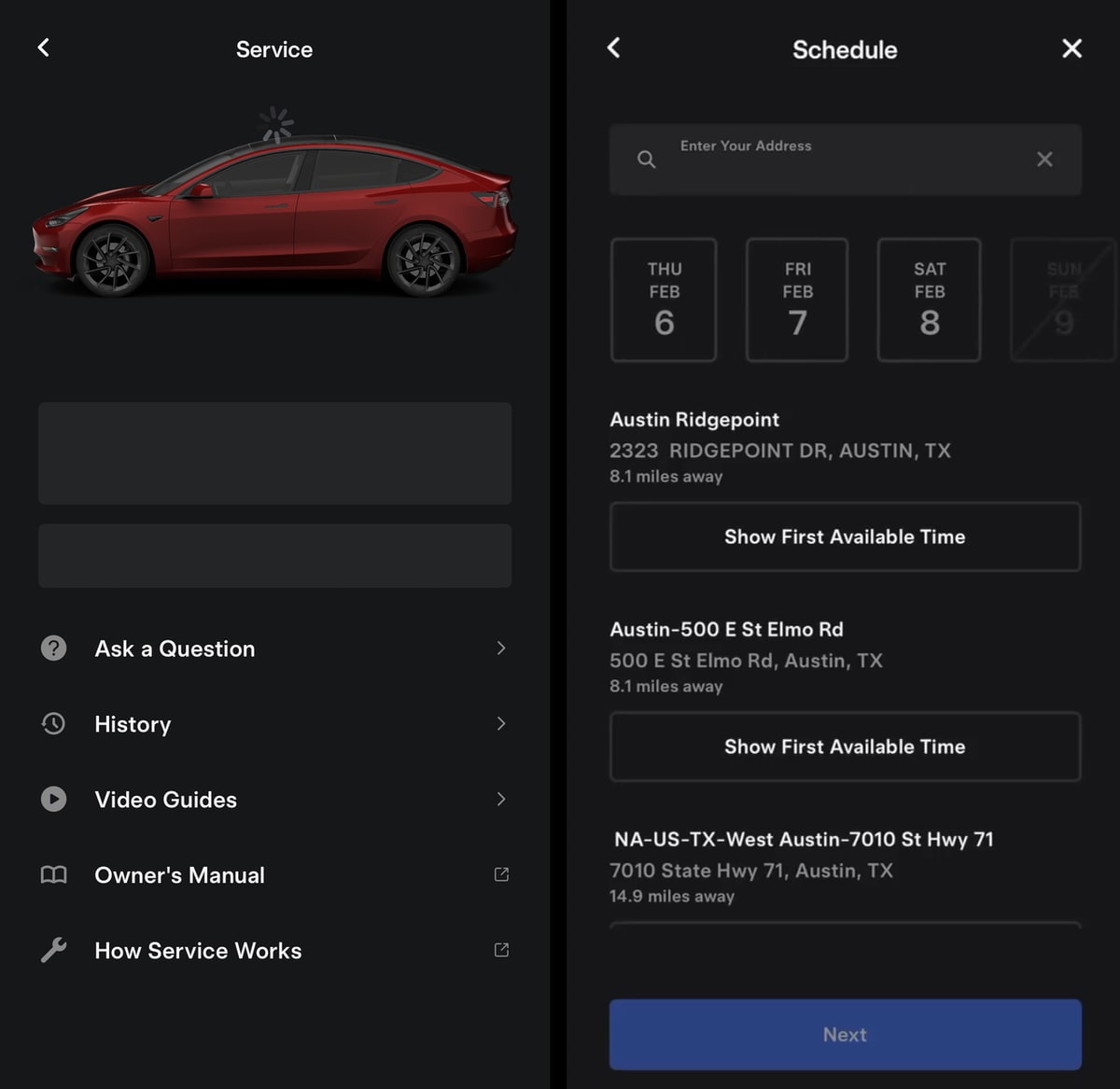 Tesla App Update 4.41.5 Release Notes