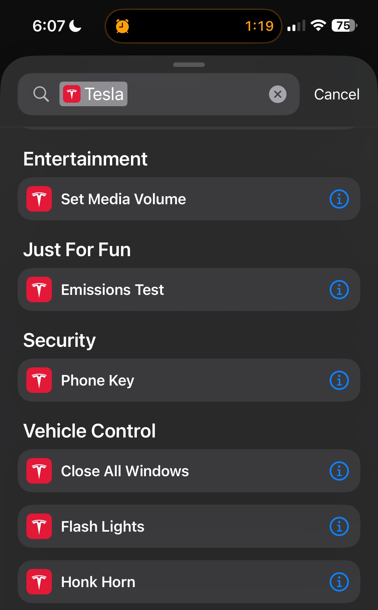 Tesla App Update 4.38.5 Release Notes