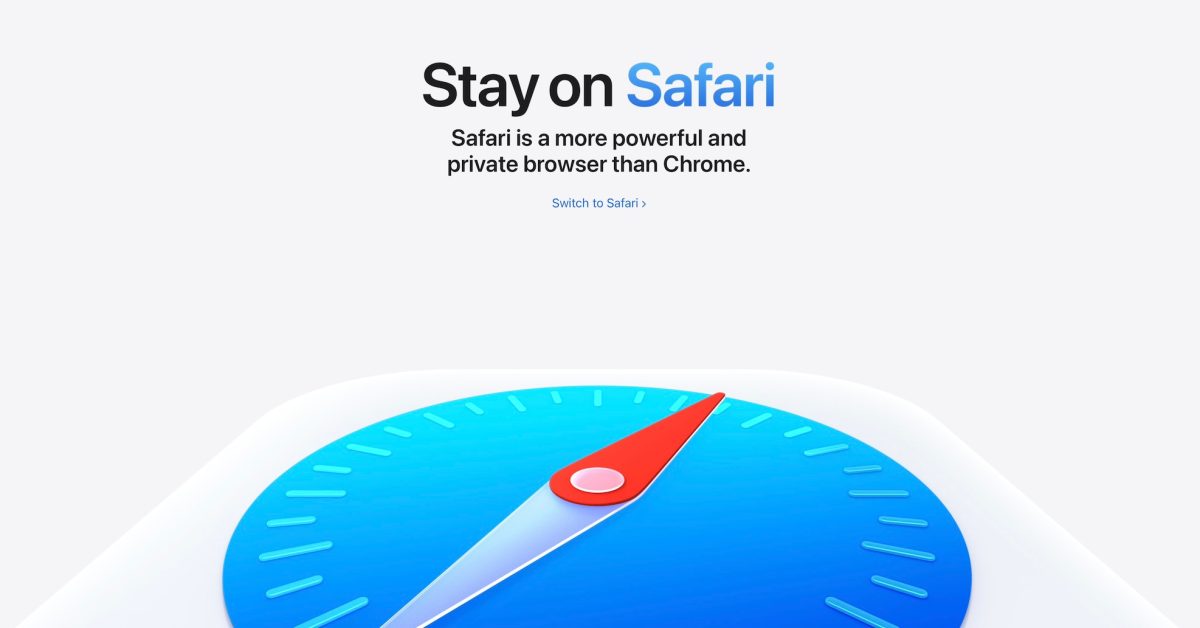 Apple’s new ‘Switch to Safari’ campaign details why you should ditch Chrome – 9to5Mac