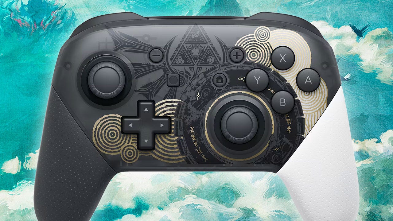 The Nintendo Switch 2 Compatible The Legend of Zelda Edition Switch Pro Controller Drops to $69.99 for Today Only