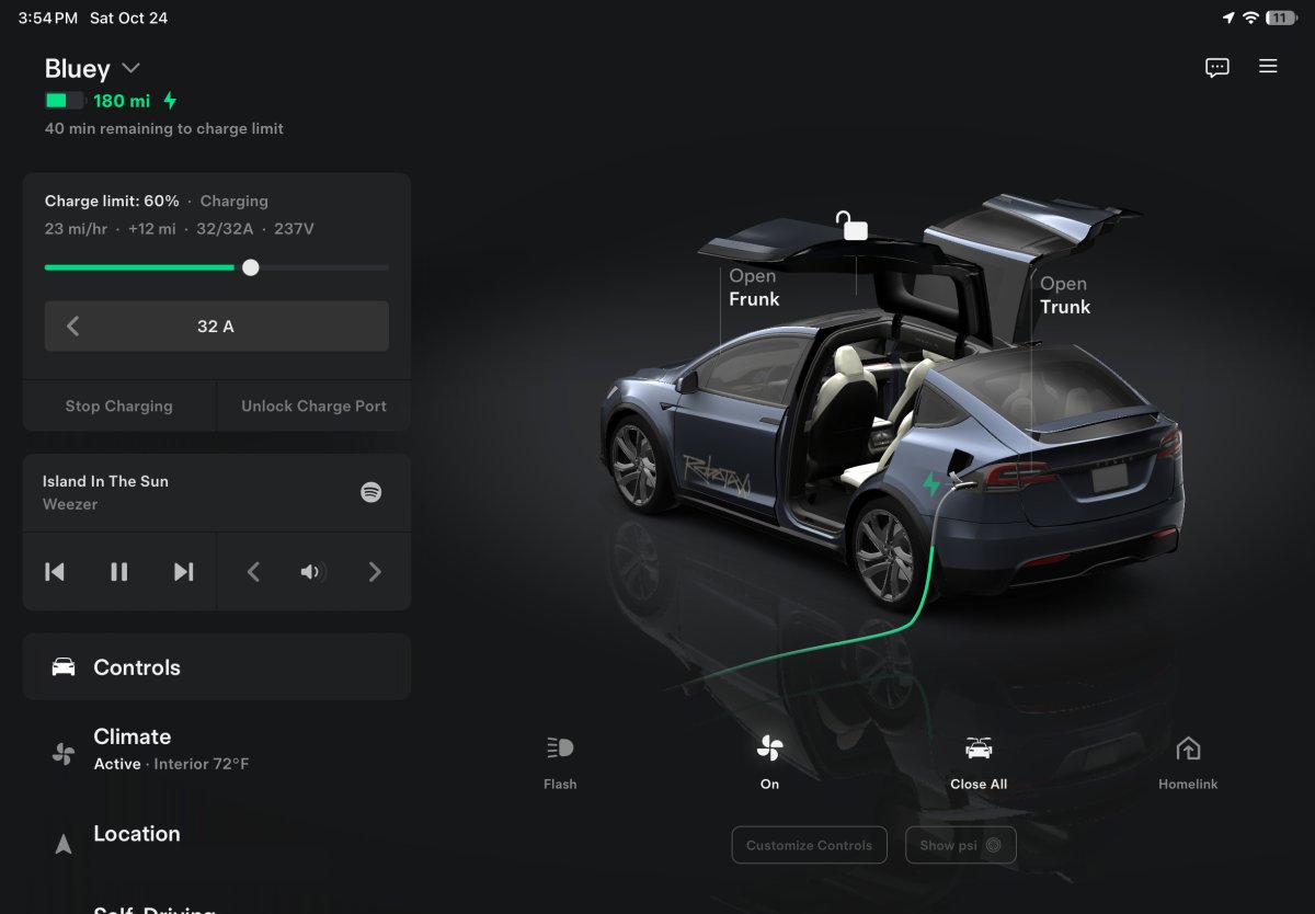Tesla App Update 4.62.3 Release Notes
