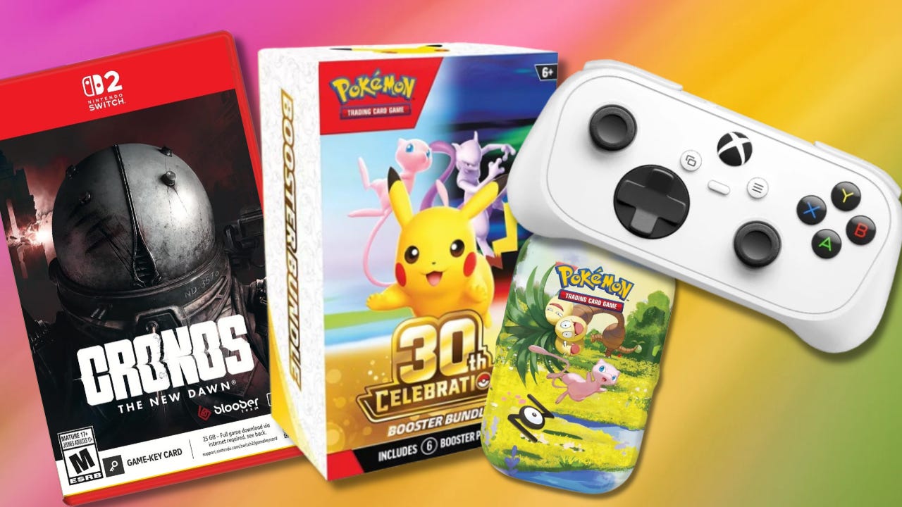 Today’s Top Deals From IGN: Pokémon TCG 30th Celebration, Cronos for Switch 2, Pokémon Character Guide Box Set, and More.