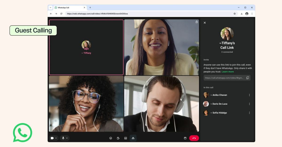 WhatsApp takes on Zoom and Google Meet with guest calling – 9to5Mac