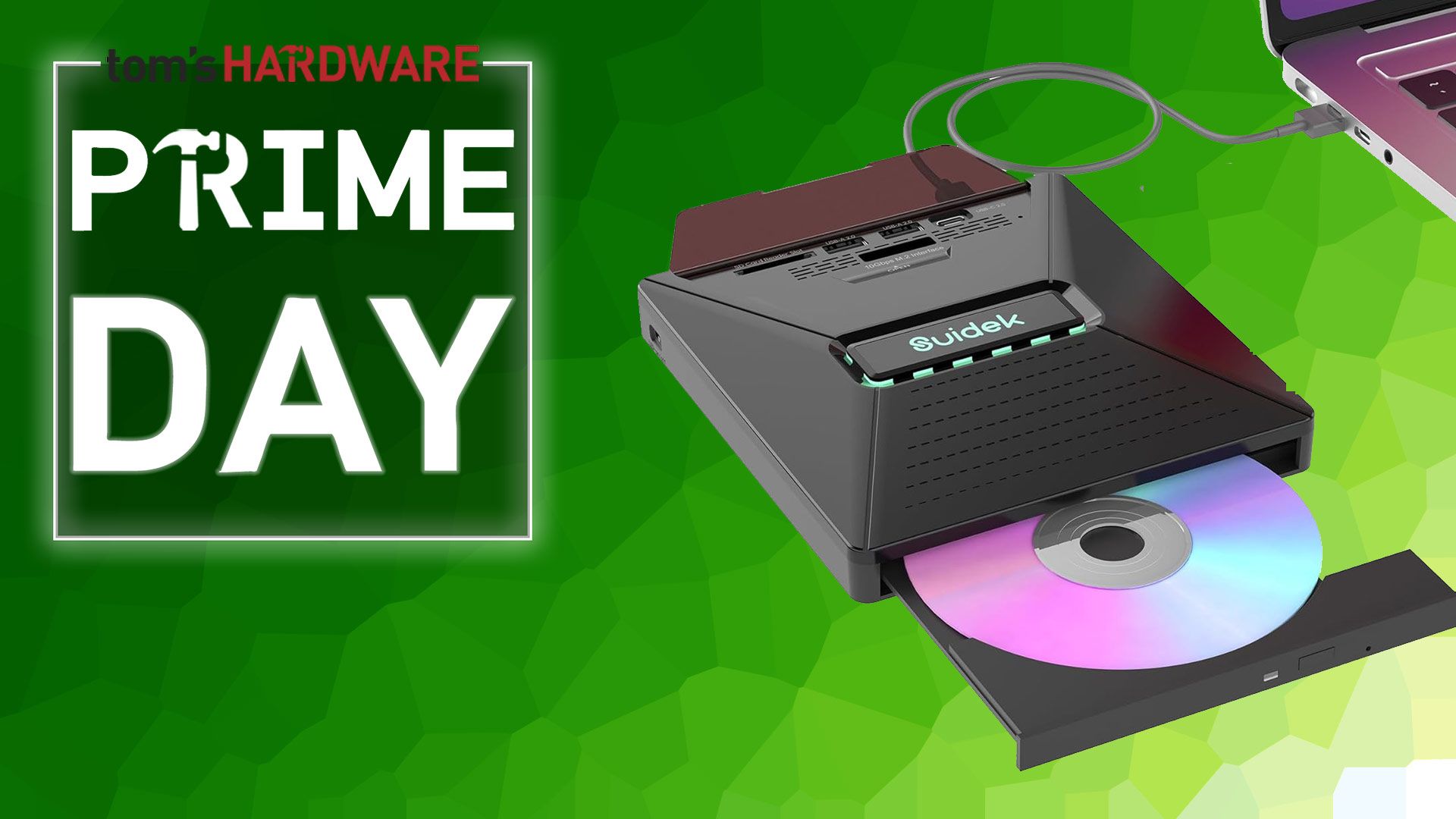 The Swiss army knife of USB docking DVD drives is on sale, also available with built-in M.2 SSD slot or SATA hard drive dock — $28 for DVD writer and hub, $33 gets an added SATA dock, or pay $39 for the M.2 version